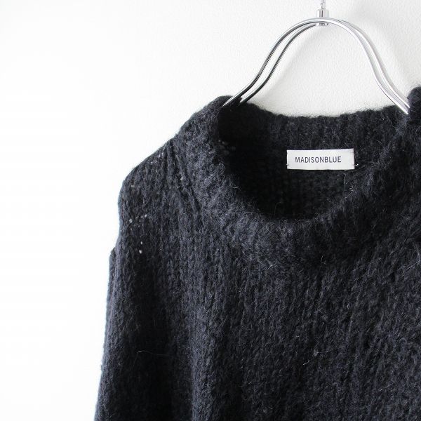 美品 2022AW MADISONBLUE マディソンブルー LOOSE PO MOHAIR