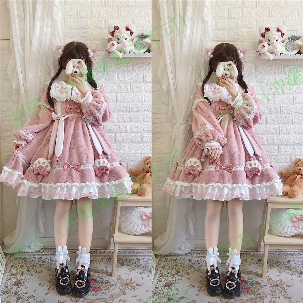 LO1058 lolita オリジナル 洋服 ロリータ ワンピース - キャミワンピース