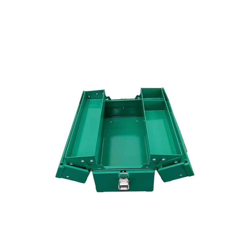 SIGNET シグネット 両開き工具箱 DIYツールボックス グリーン 1 LLC-HASEGAWATOSO_COM