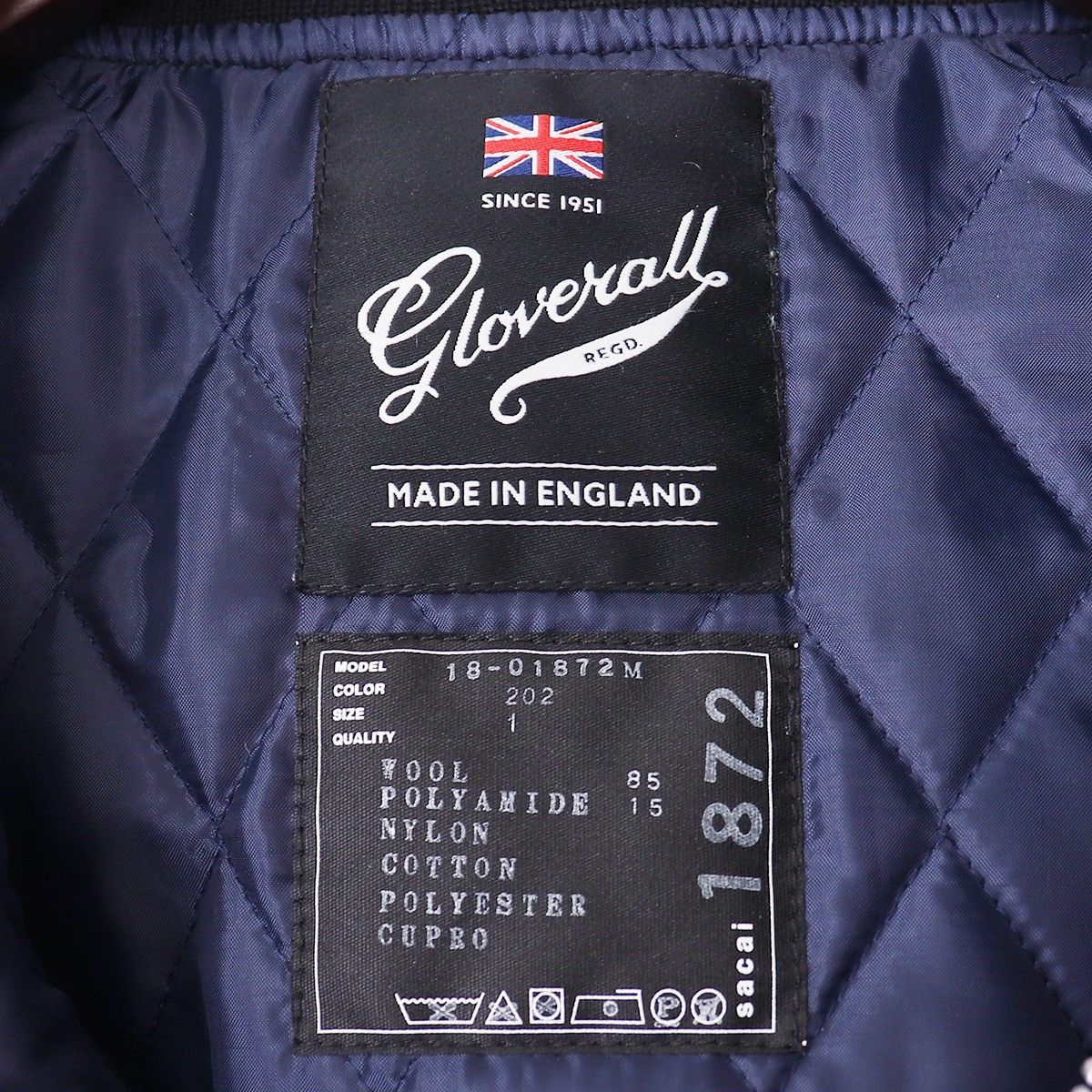 SACAI × GLAVERALL bomber jacket サイズ1 18-01872M サカイ