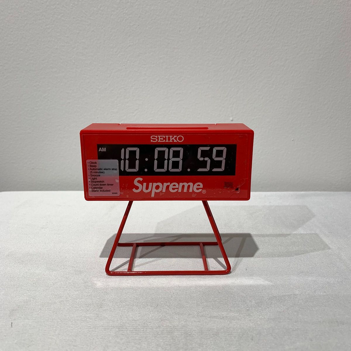 シュプリーム×セイコー マラソンクロック時計-0