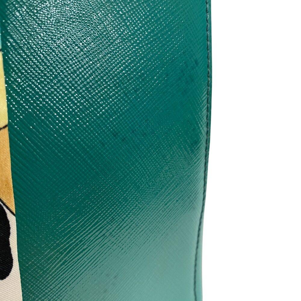 プラダ PRADA ハンドバッグ サフィアーノヴェルニ 2way BN2411 グリーン PRADAプラダ BN2411 サフィアーノヴェルニ 2way ハンドバッグ バッグ