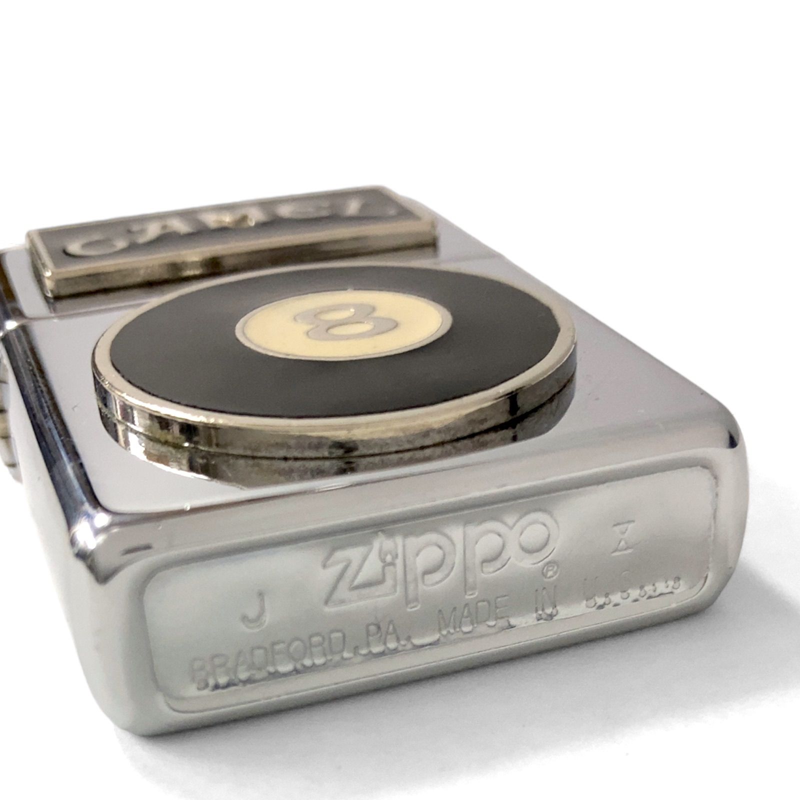 中古品】94年製 Zippo ジッポ CAMEL キャメル 8ボール ライター 喫煙具 