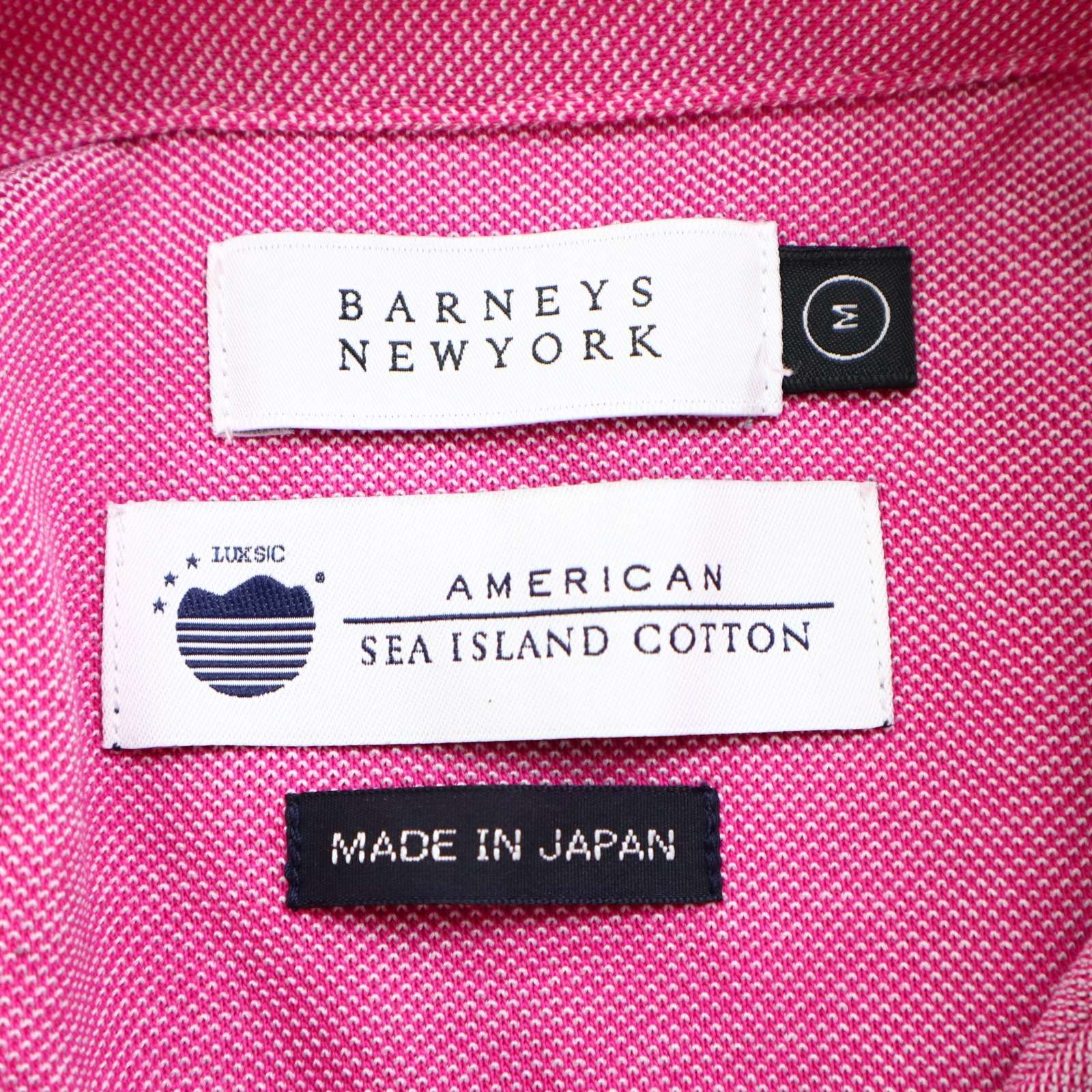 シーアイランドコットン　ポロシャツ　BARNEY'S NEW YORK L img_dc7137473cd91b0fdbf736f885