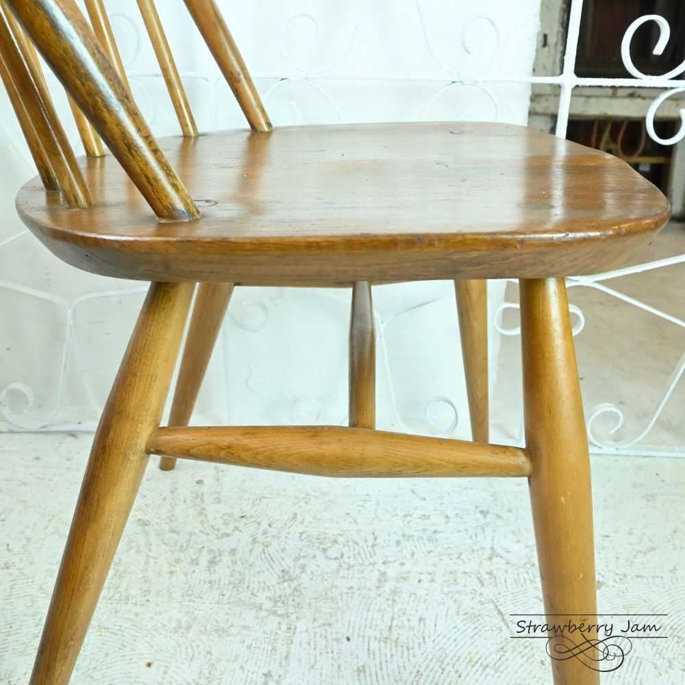 K*y様 L3705-296-1 英国ヴィンテージ ERCOL フープバックチェ L3705-296-1 英国ヴィンテージ ERCOL アーコールチェア フープ