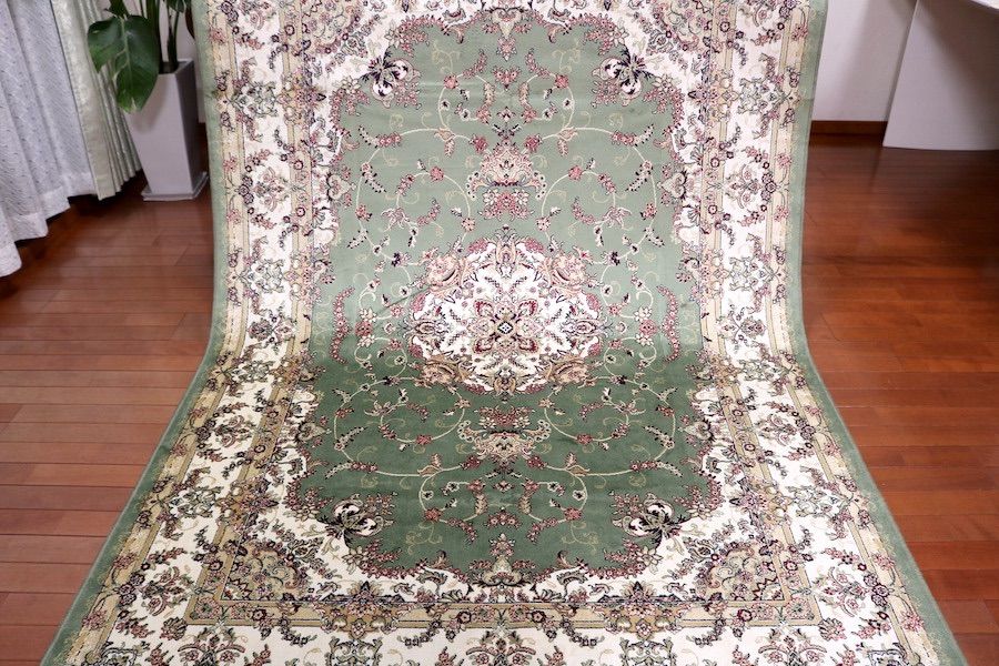 ペルシャ柄絨毯 120×160 新品未使用 カーペット 訳あり アウトレット ペルシャ柄絨毯 120×160 新品未使用 カーペット 訳あり