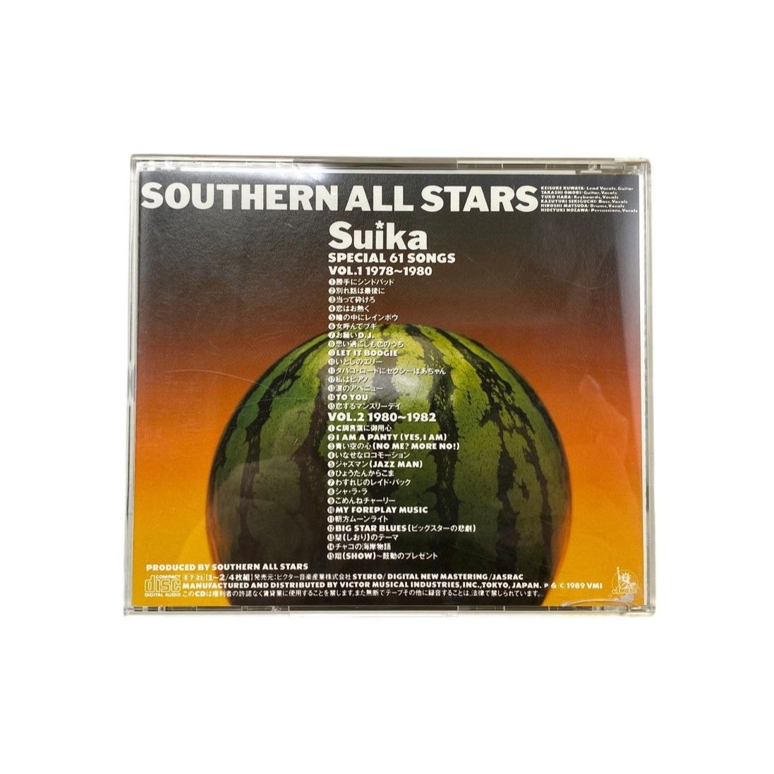☆EM1267 サザンオールスターズ すいか 1 2 SOUTHERN ALL STARS