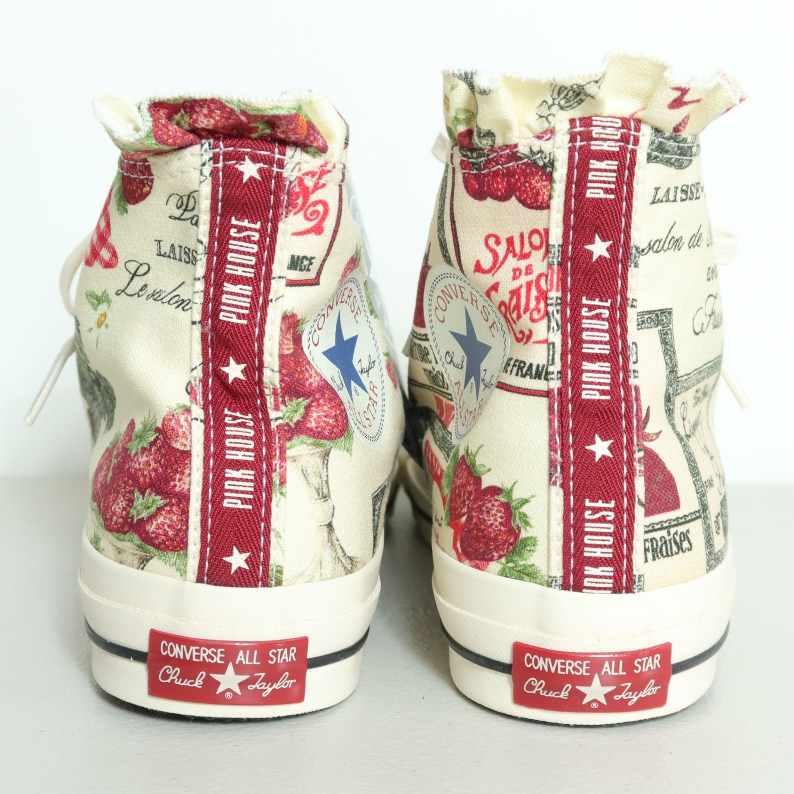 未使用：紙タグ付き】ピンクハウス×コンバース☆CONVERSEコラボ 