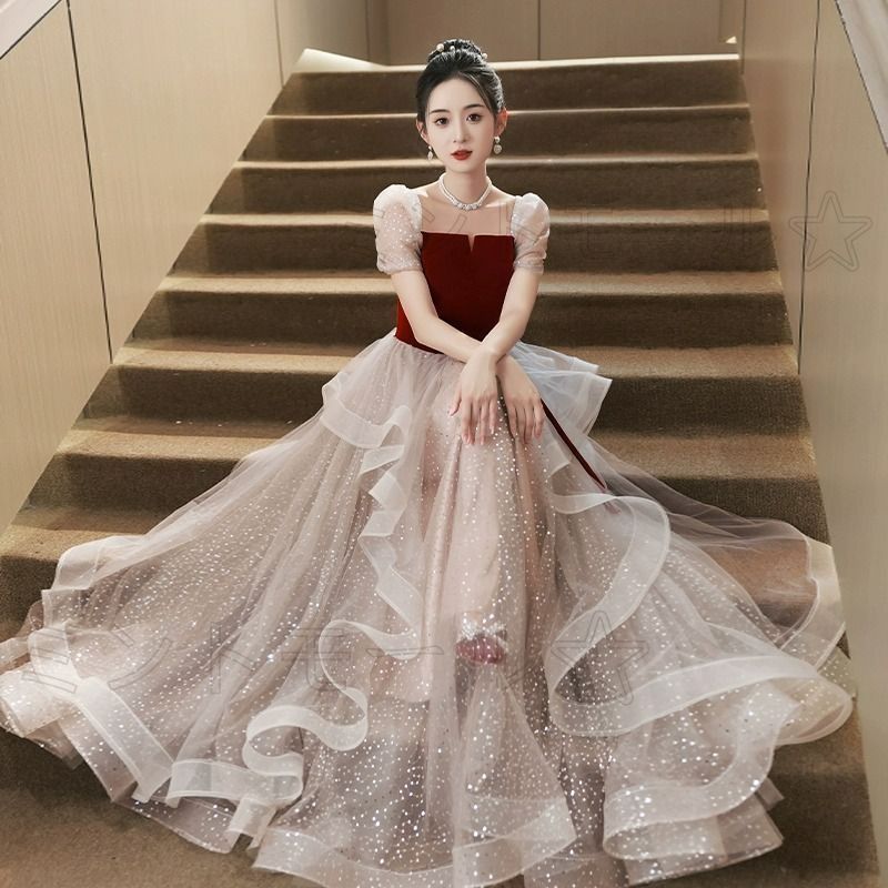 新品?未使用】 結婚式 フォーマル ロングドレス お誕生日 披露宴