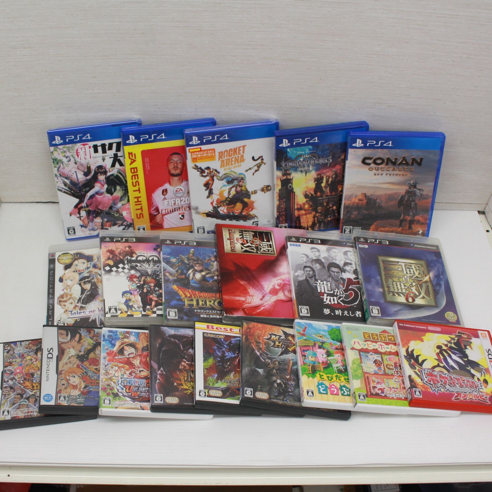 3DS DS PS3ソフト　まとめ売り ☆296 ゲームソフト まとめ売り 20点 PS4 PS3 3DS DS - メルカリ