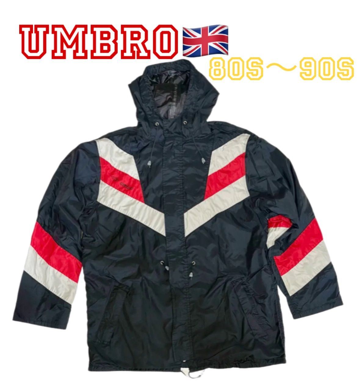 Umbro ベンチコート ネイビー England 90s Umbro ベンチコート ネイビー England 90s