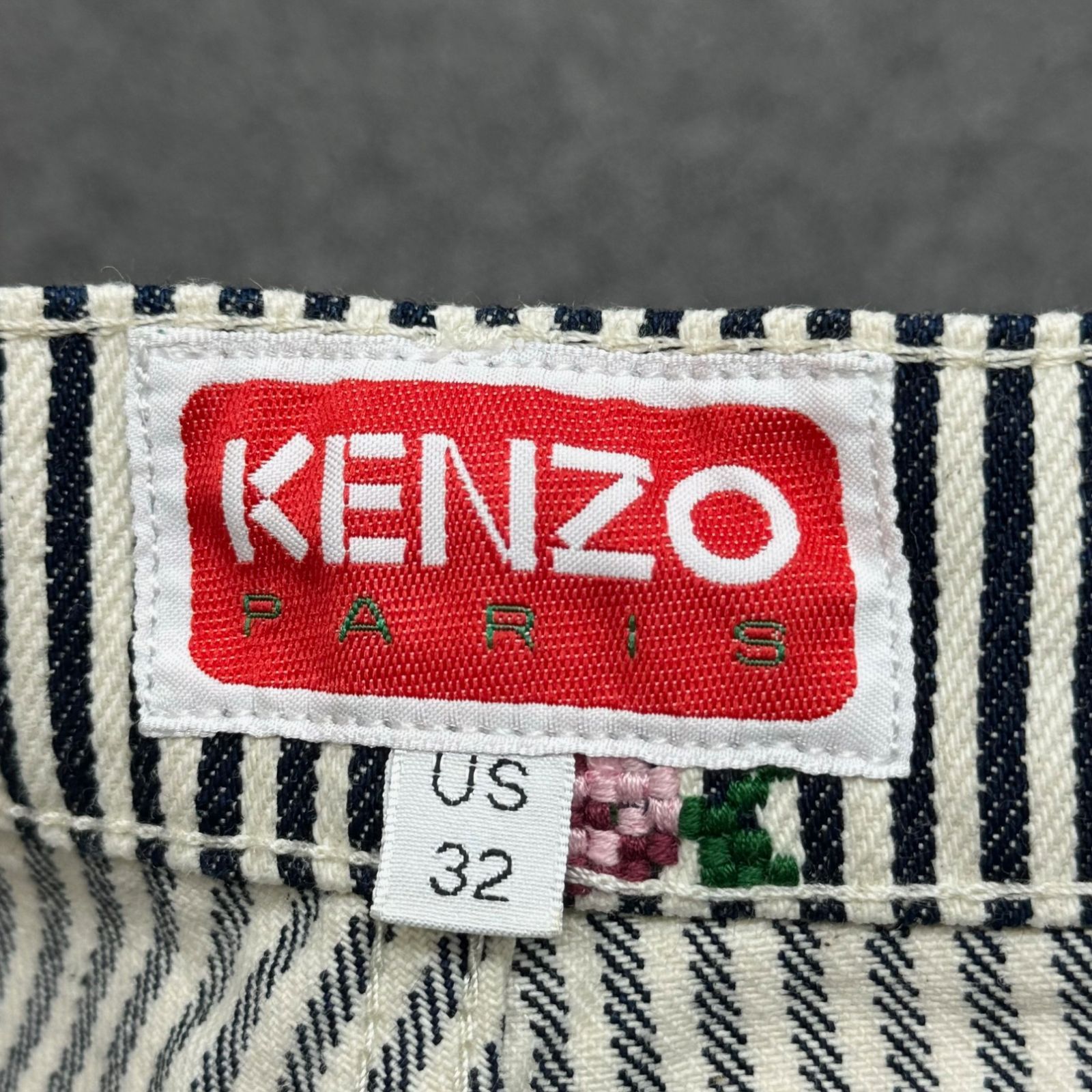 定価91300円 国内正規 KENZO フローラルストライプヒッコリー