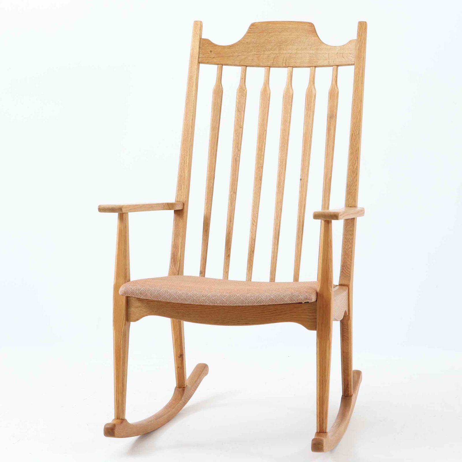 Henning Kjaernulf ロッキングチェア オーク材 EG Mobler デンマーク製 北欧ビンテージ家具 北欧家具|DK17577