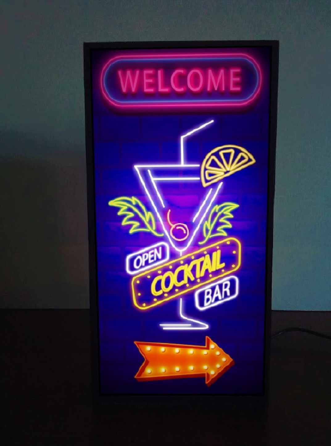 バー☆カフェ☆飲食店☆カクテルバー☆LED電光看板 - オフィス用品