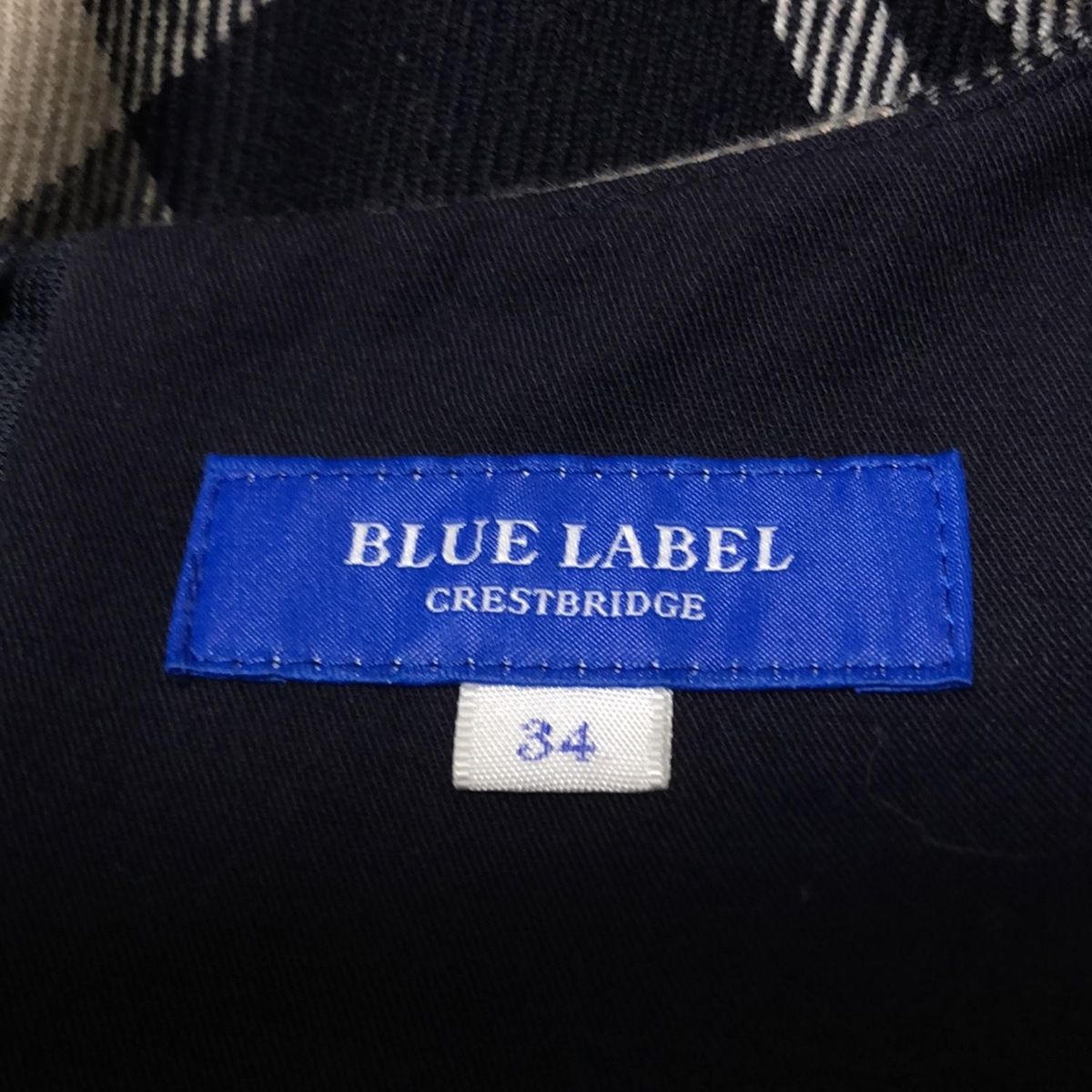 清楚貴重な34サイズ ブルーレーベル BLUELABEL CRESTBRIDGE 清楚貴重な34サイズ ブルーレーベル BLUELABEL CRESTBRIDGE 突き刺す