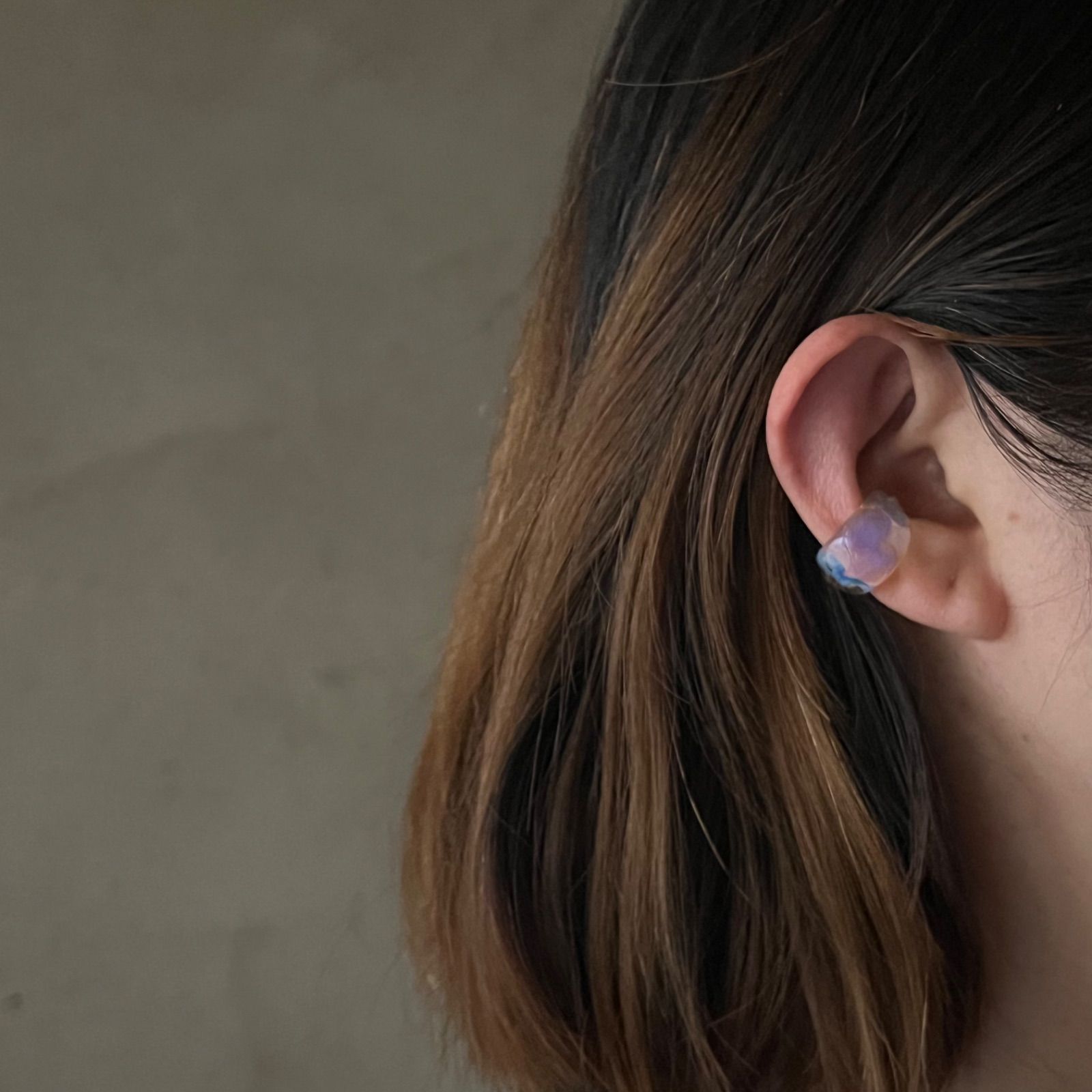 ○ glass earcuffs ○ sumi ice 7 - メルカリShops