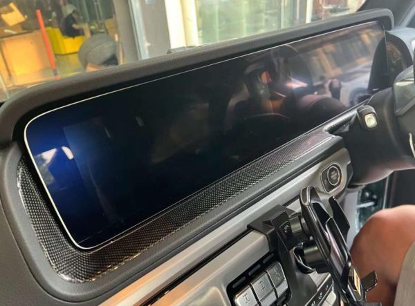 ドライカーボン製 ベンツ Gクラス W463A W464 G500 G63 G350D メーターパネル フロントダッシュボードパネル 1枚