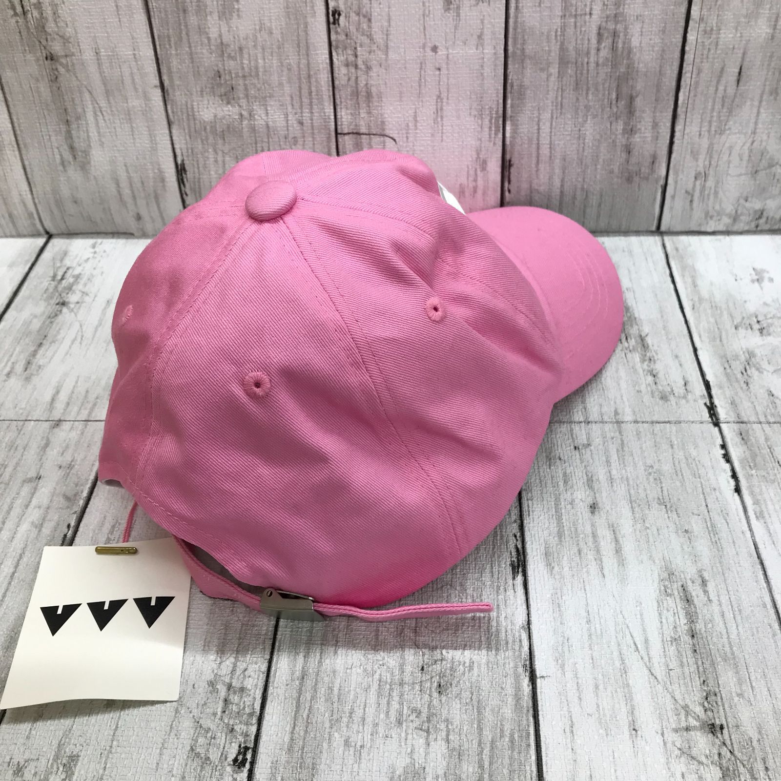 新品【 VVV 】ブイブイブイ ロゴボールキャップ V LOGO BALL CAP PINK