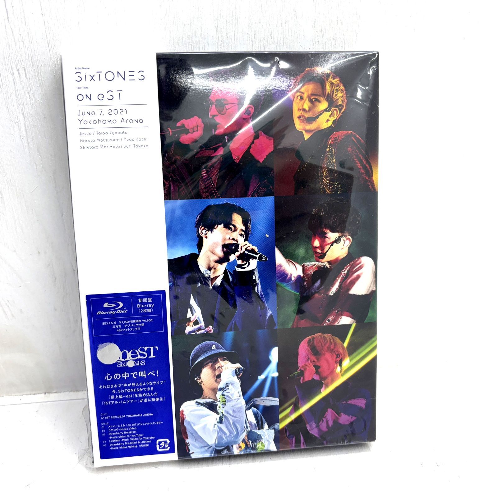 Amazon.co.jp: SixTONES OneST 初回盤通常盤 Blu-ray 2形態セット : パソコン・周辺機器