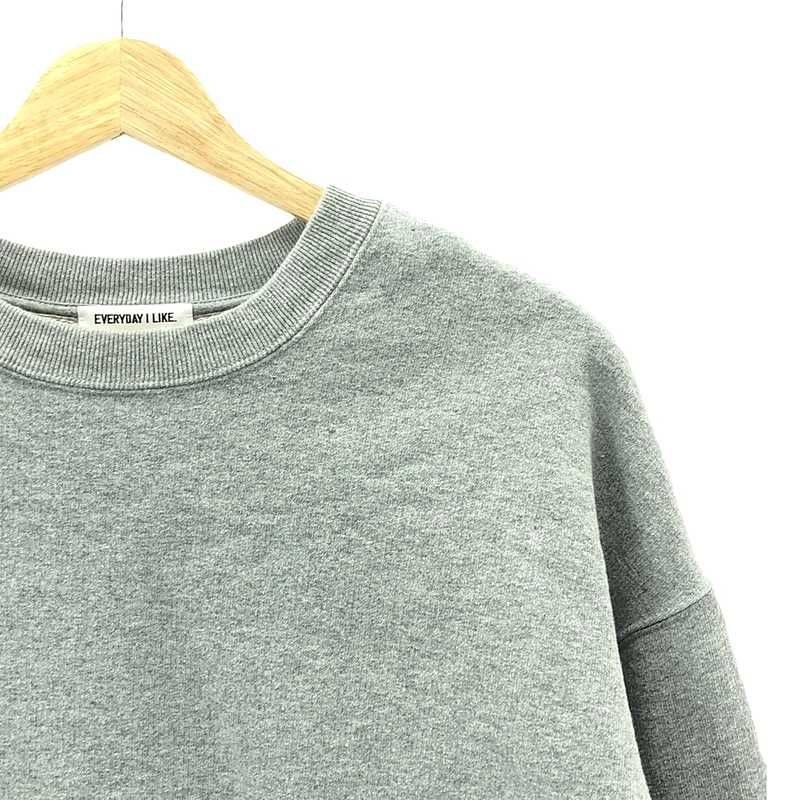 Deuxieme Classe / ドゥーズィエムクラス | Cropped スウェット プルオーバー | F | グレー | レディース Deuxieme Classe（ドゥーズィエムクラス）の「Cropped スウェット プル
