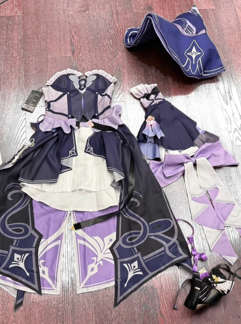 新品未使用 崩壊スターレイル マダムヘルタ コスプレ衣装セット