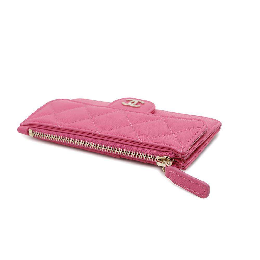 シャネル カードケース マトラッセ ココマーク キャビアスキン AP0767  