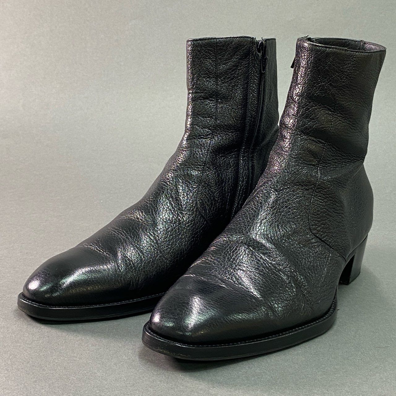2g8 《美品》 SAINT LAURENT サンローラン サイドジップ レザー