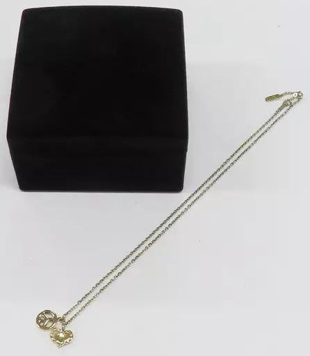 銀製品・指輪・アクセサリー(キャラクター)　東方仗助モデル ネックレス(symbol Pendant) ゴールド メンズサイズ(53cm) 「ultra-violence×ジョジョの奇妙な冒険 第四部 ダイヤモンドは砕けない」 中古】銀製品・指輪・アクセサリー(キャラクター) 東方仗助