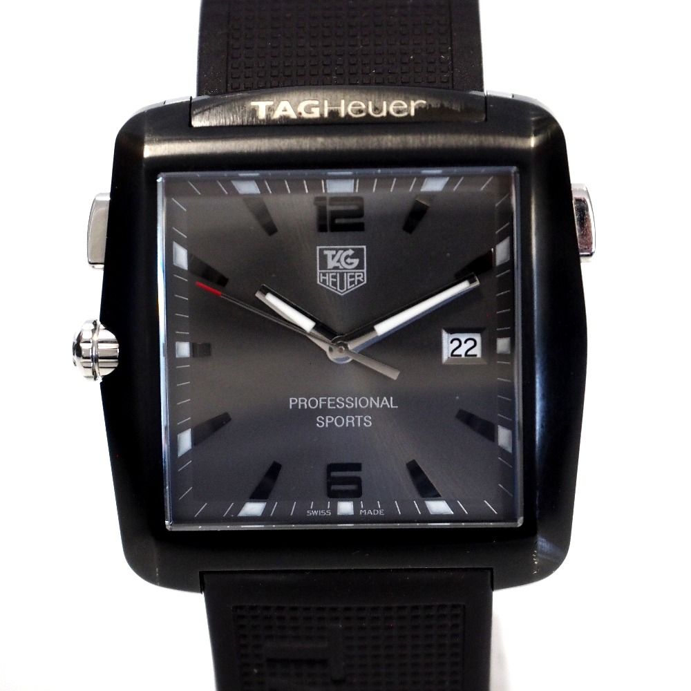 Th967271 タグホイヤー 腕時計 プロフェッショナル スポーツ WAE1113 グレー系文字盤 メンズ TAG HEUER中古