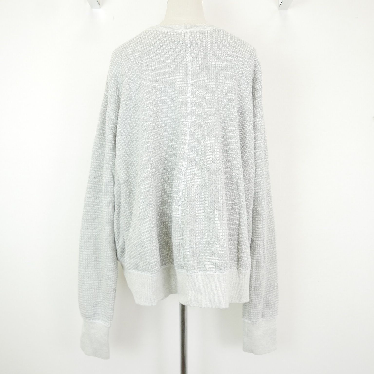 18AW jonnlynx ジョンリンクス INLAY PULLOVER GRAY M