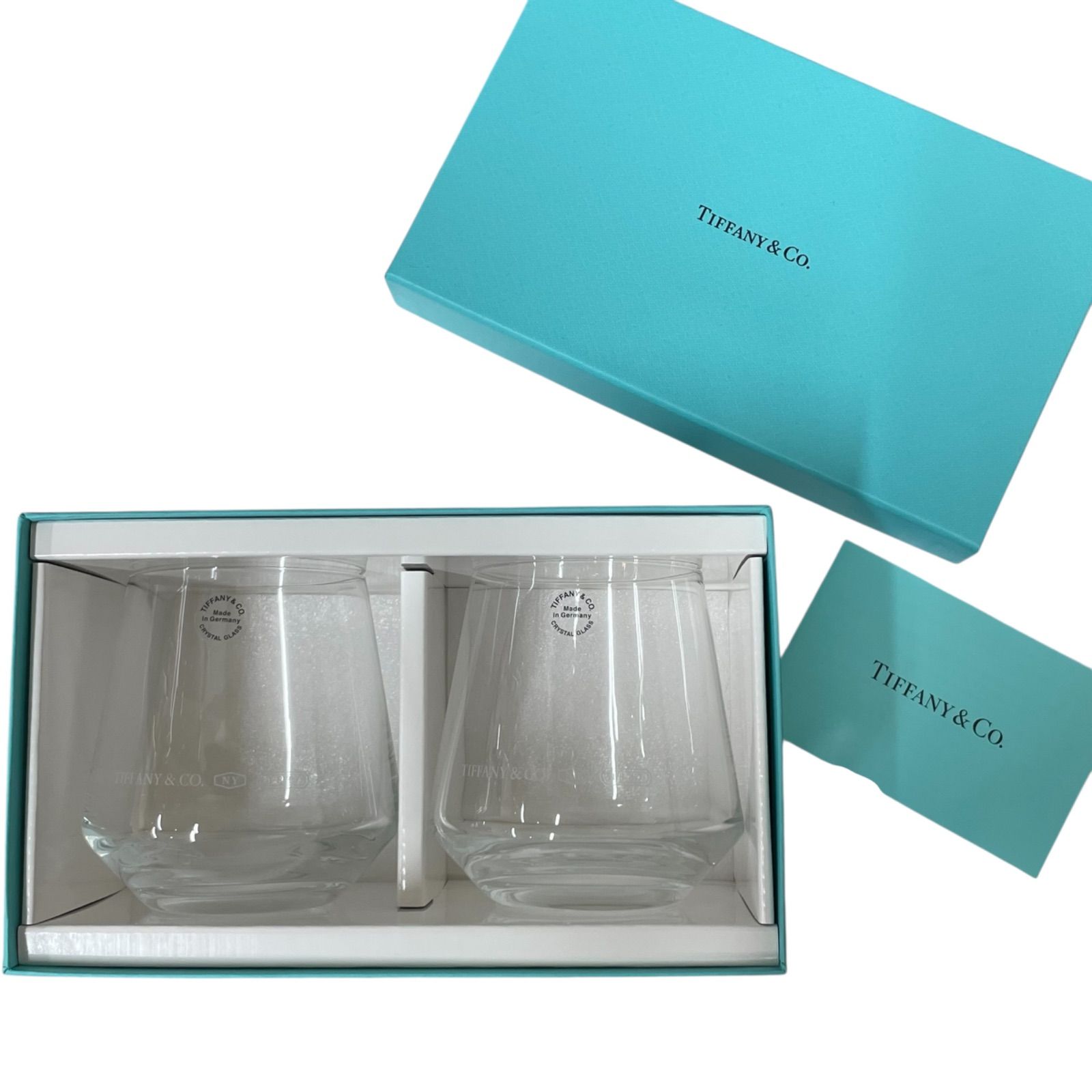 TIFFANY&CO. ティファニー 1837 タンブラーグラス ペア 未使用 - メルカリ