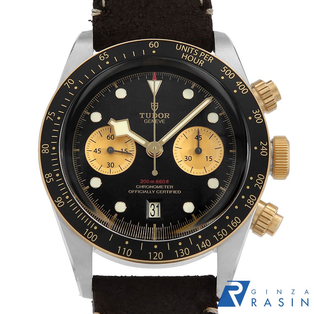 チューダー ブラックベイ クロノ Su0026G 79363N 中古 メンズ