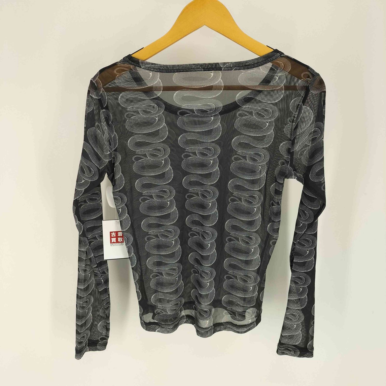 ★未使用★ヒステリックグラマー　SNAKE LOOP柄 Tシャツ　完売商品 HYSTERIC GLAMOUR（ヒステリックグラマー）の「SNAKE LOOP柄 Tシャツ