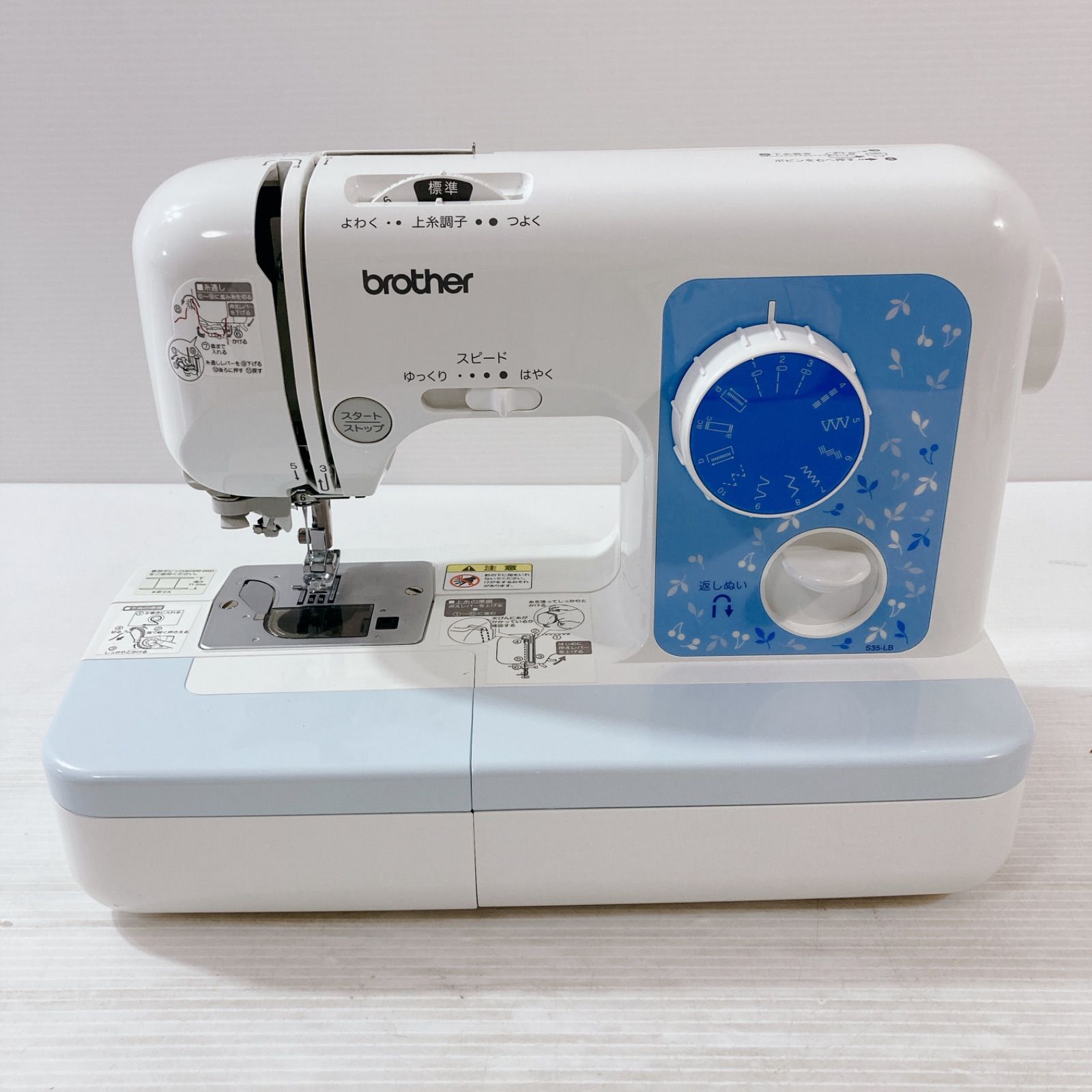 brother 電子ミシン ELU52シリーズ S35-LB 家庭用ミシン - メルカリ