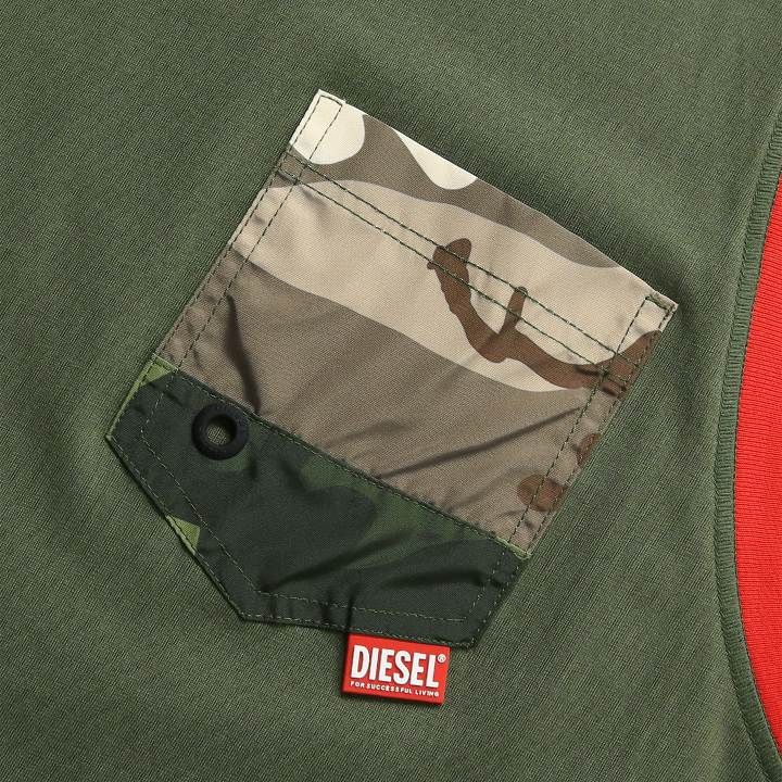 DIESEL タンクトップ　迷彩 DIESEL タンクトップ 迷彩
