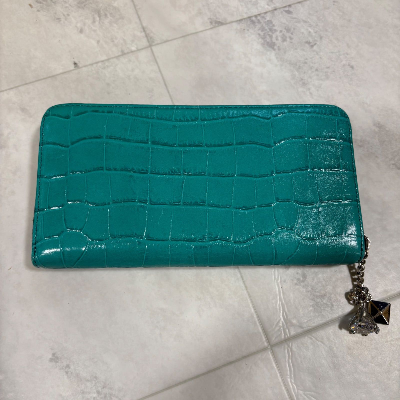 ☆【2個セット】Think Bee シンクビー 長財布 レザー ターコイズ 