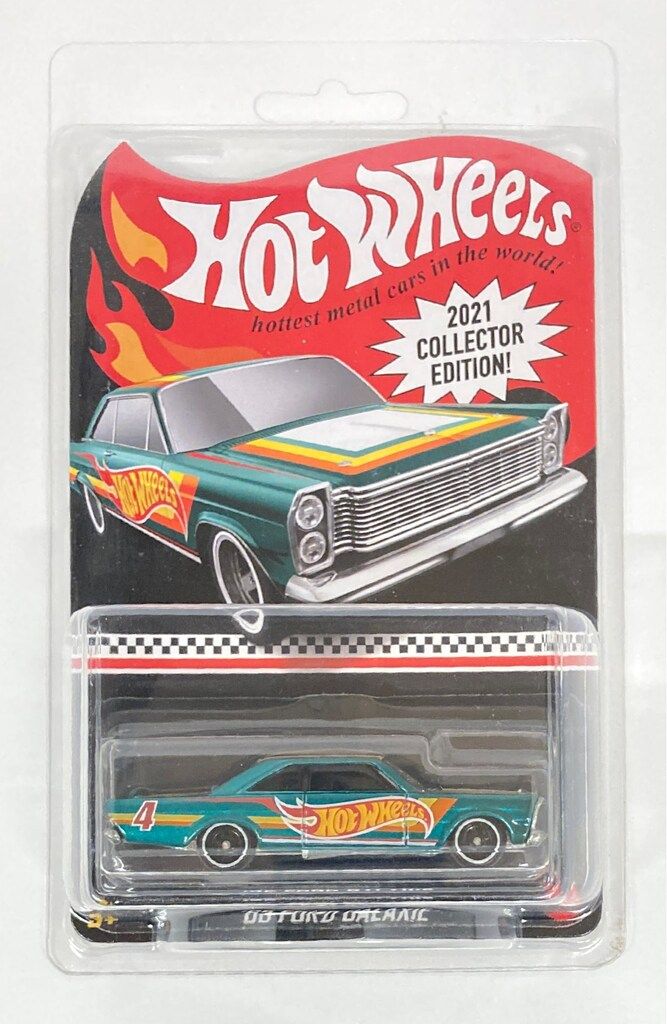 MATTEL HOTWHEELS 2021 COLLECTOR EDITION HOTWHEELS '65 FORD GALAXIE #4 GTD74