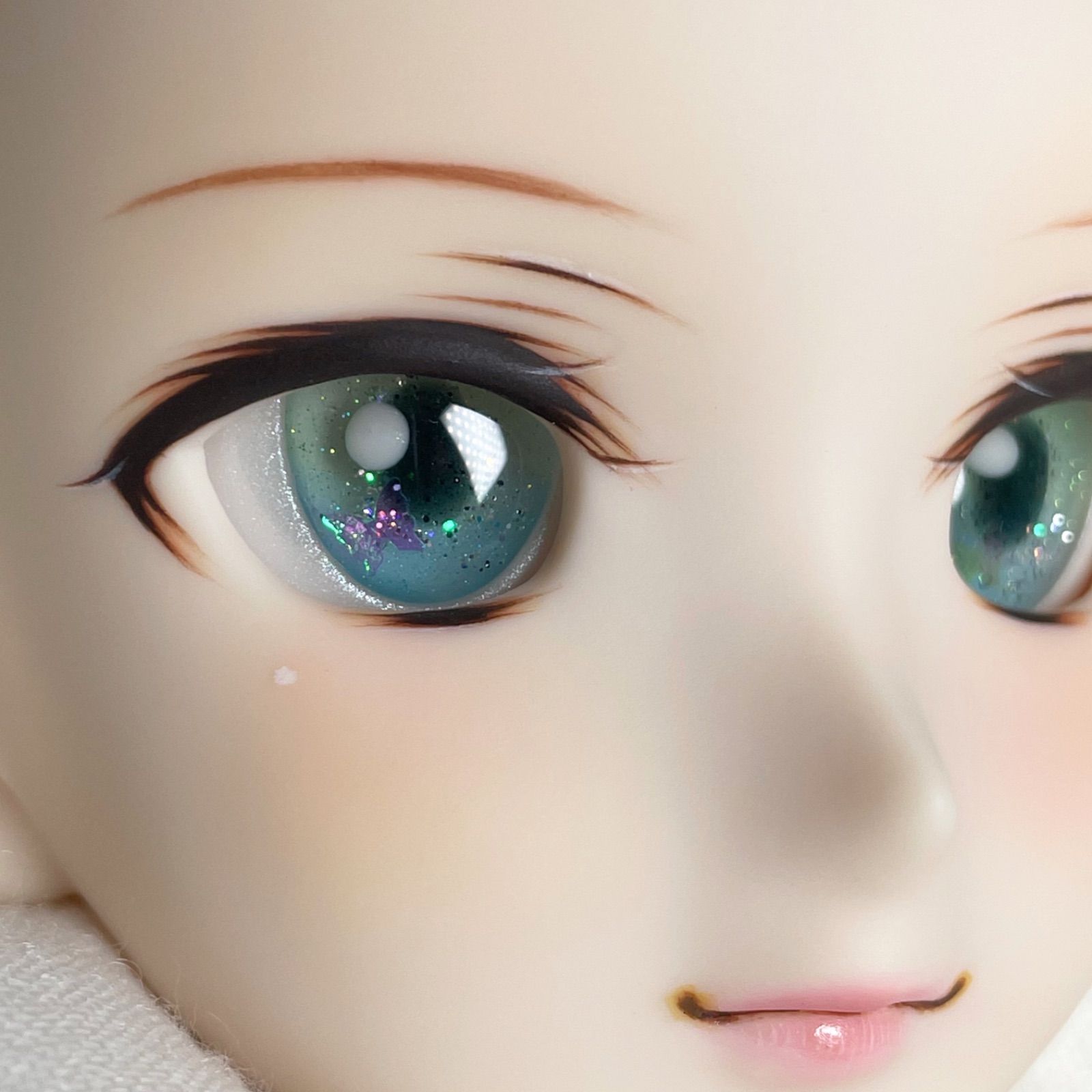 No261 ドールアイ 22mm アニメ風アイ レジンアイ ハンドメイド DD SD スーパードルフィー 海外ドール などに キャストドール bjd  ドール - メルカリ