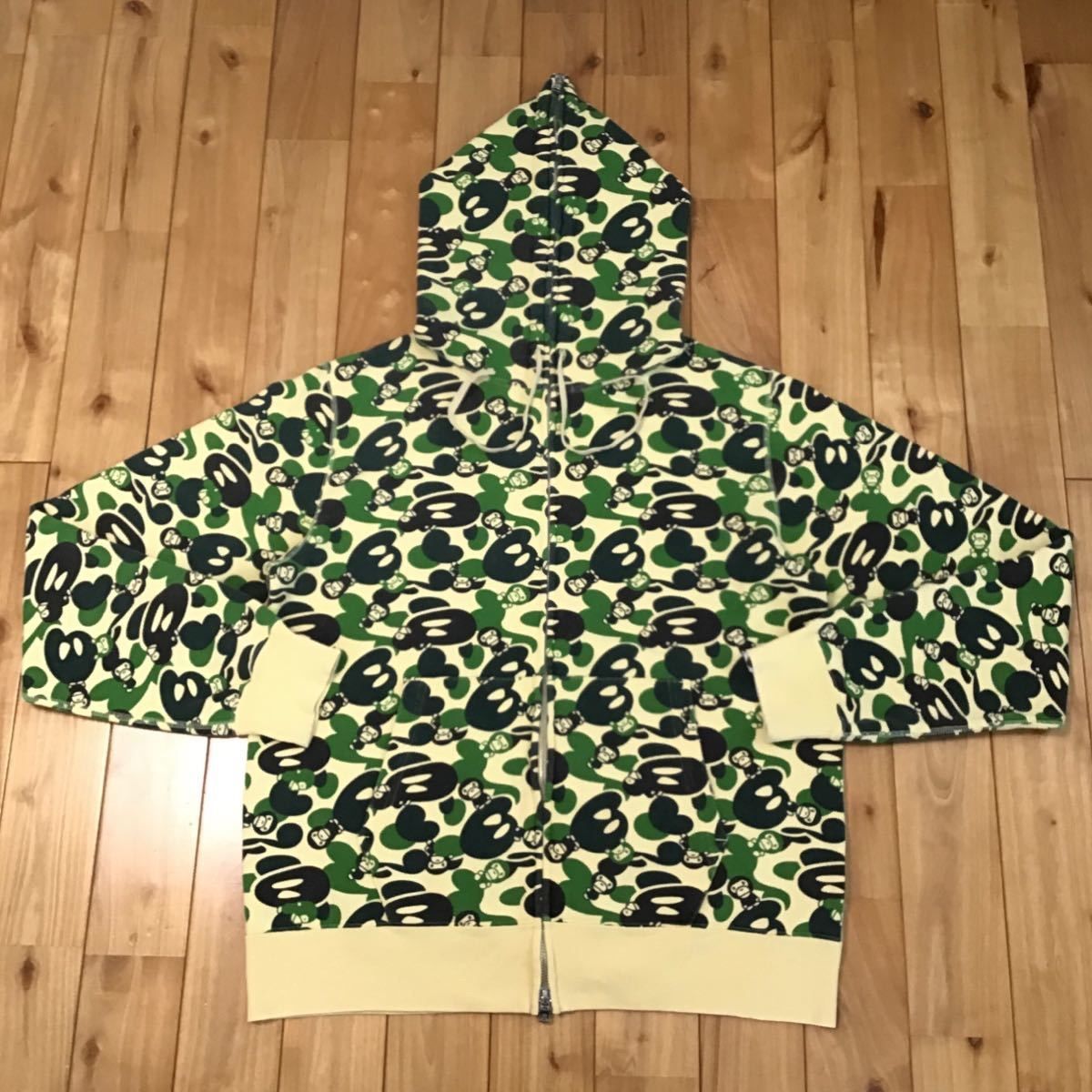 Milo BAPE camo パーカー ベイプ マイロ ape エイプ 迷彩 - メルカリ