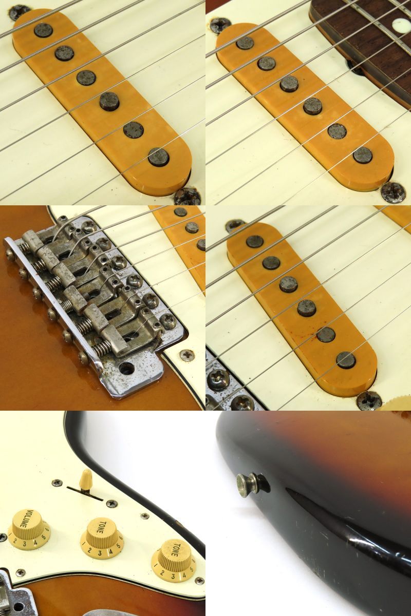 Fender Japan フェンダージャパン STD-62 サンバースト 1984-1987年製 ストラトキャスター エレキギター ※中古