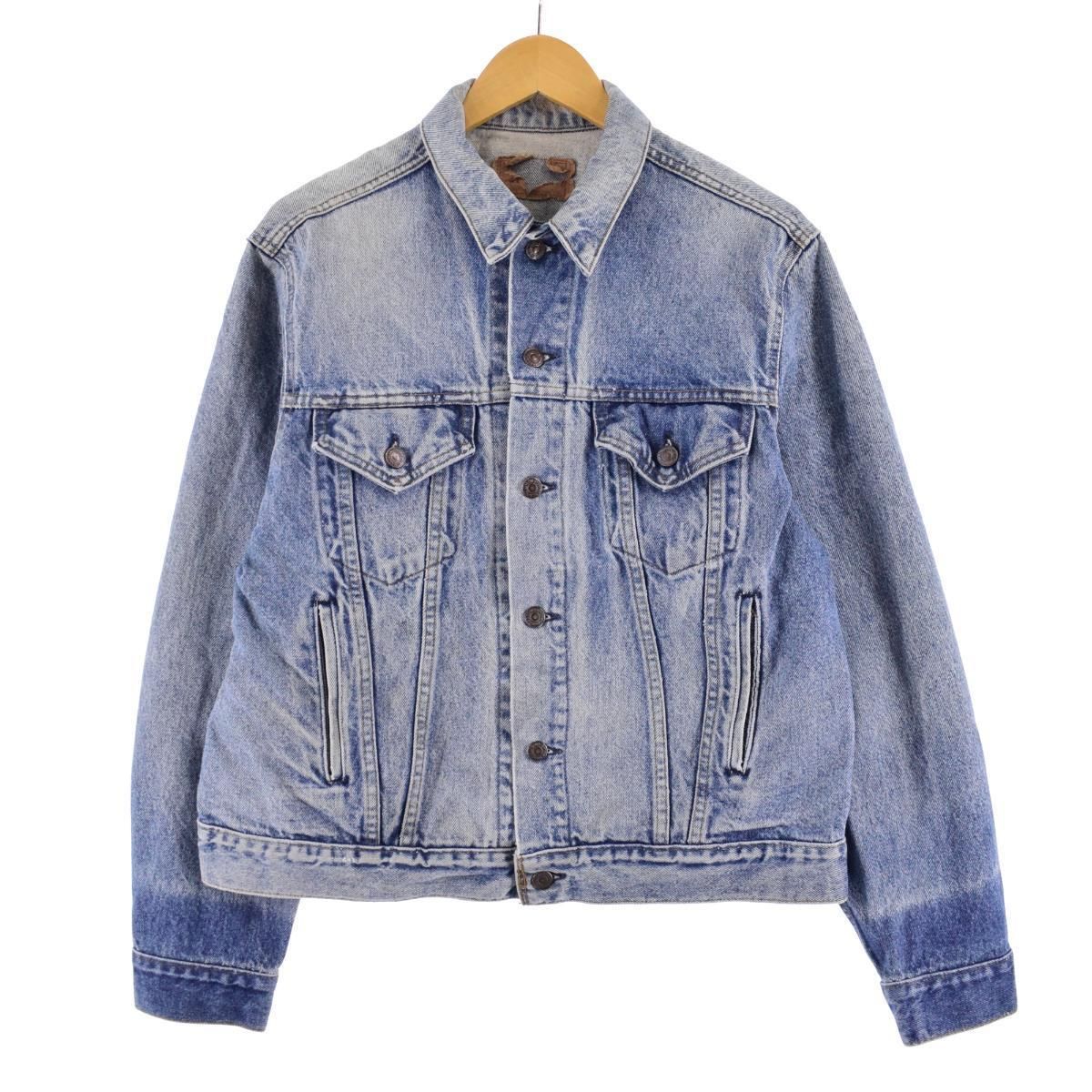 古着 80～90年代 リーバイス Levi's デニムジャケット Gジャン USA製