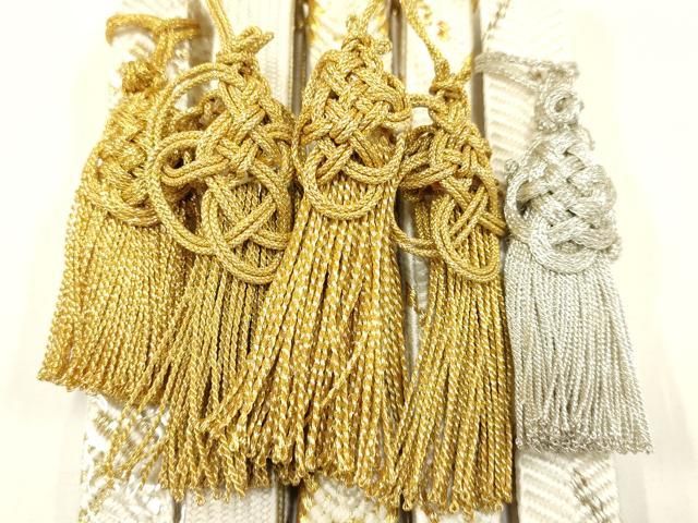 平和屋着物○和装小物 上質な帯締め5本セット 礼装用 千晃 高麗組 綾  