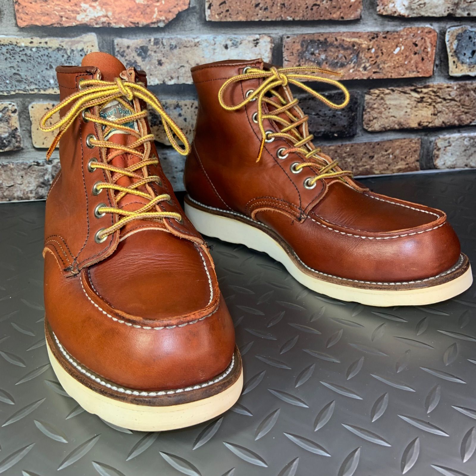 ☆REDWING 8875 激レアモデル 表四角犬タグ 1996年製 US8E