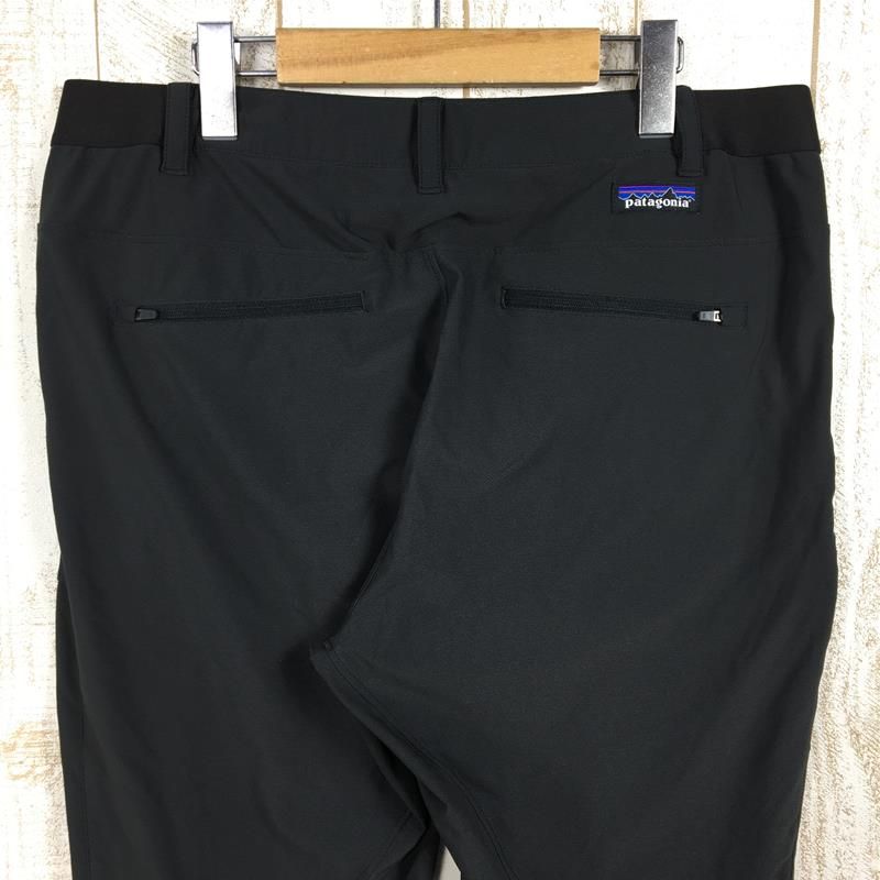 MENs 34 パタゴニア テラヴィア トレイル パンツ ショート Terravia Trail Pants Short ソフトシェル アルトヴィア  Altvia PATAGONIA 21165 BLK Black チャコール系 - メルカリ