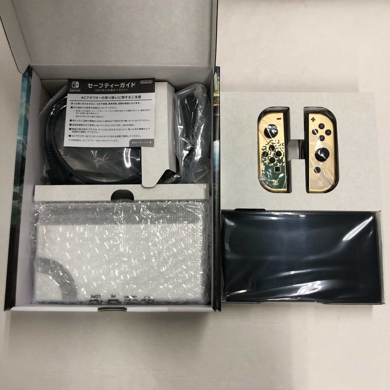 02m1641 Nintendo Switch ニンテンドースイッチ 有機ELモデル ゼルダの 