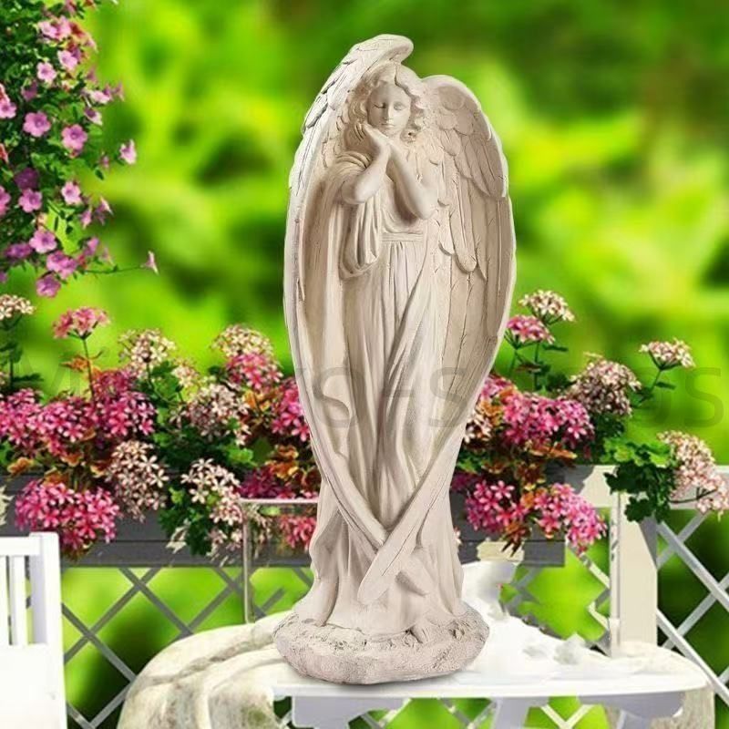 【美品】天使　エンジェル　オブジェ　置物　インテリア　工芸品　美術品　A3153 美品】天使 エンジェル オブジェ 置物 インテリア 工芸品 美術品 A3153