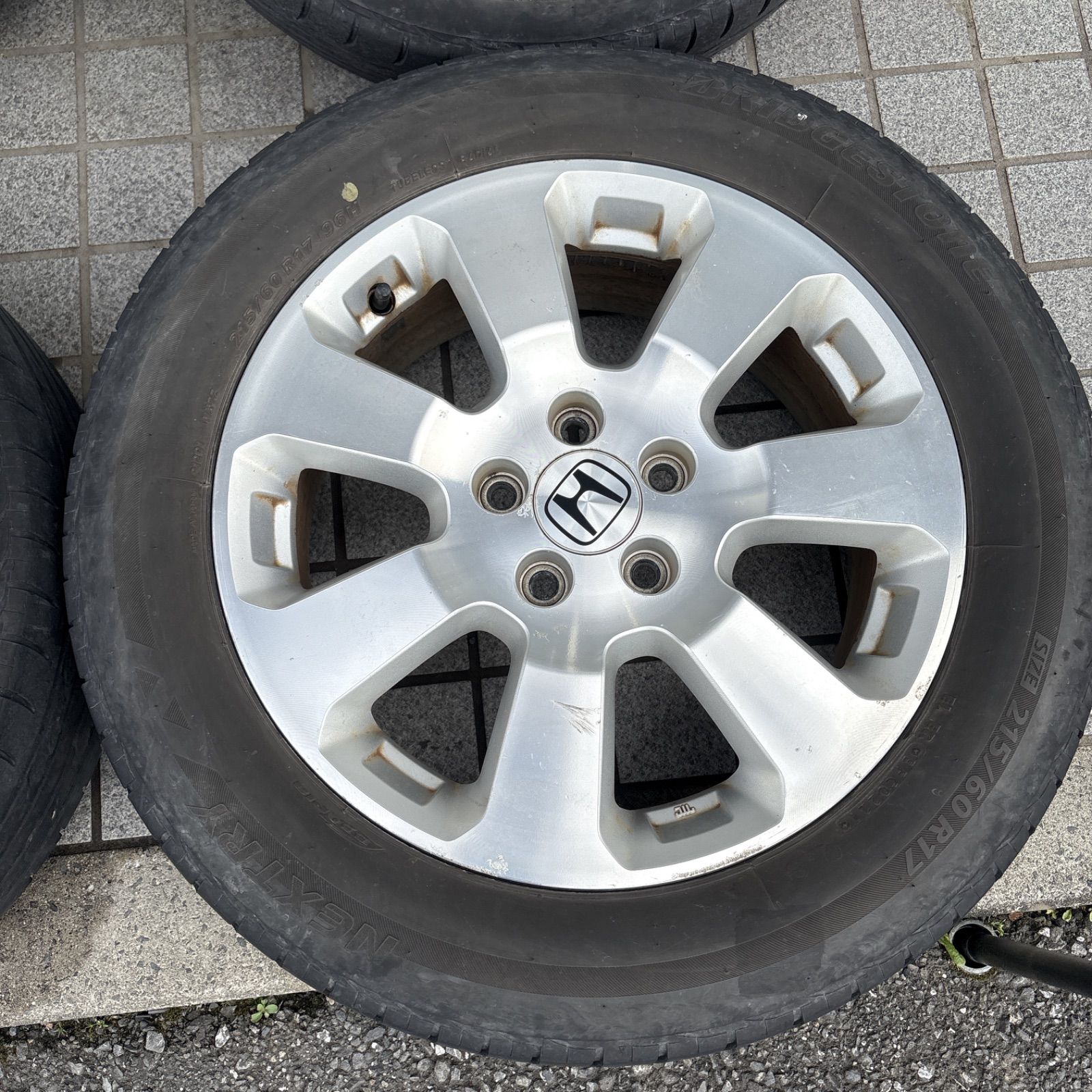 最終値下げ ホンダ クロスロード 純正アルミホイールタイヤ 4本セット 