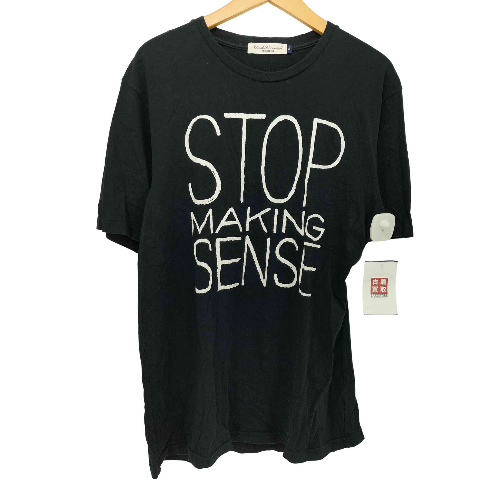 アンダーカバーイズム UNDERCOVERISM STOP MAKING SENSE TEE メンズ 3