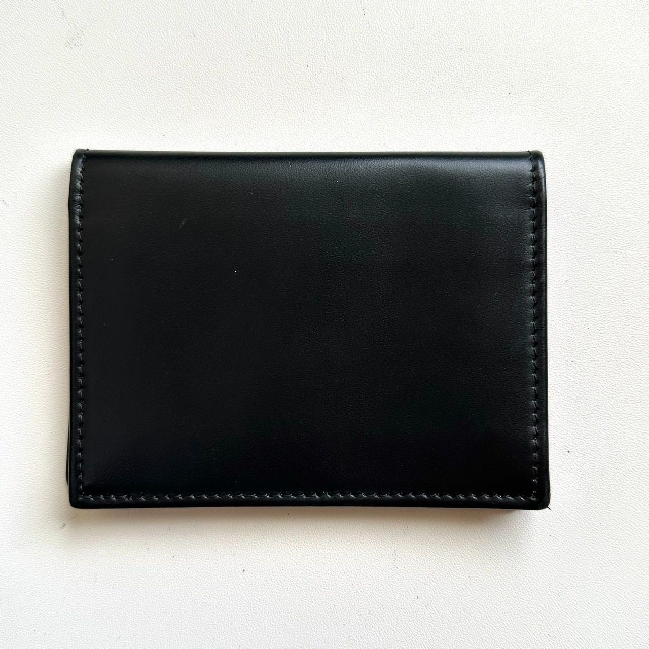 【極美品】Paul Smith マルチストライプ　名刺入れ　シボ革　ブラック ポールスミス Paul Smith 名刺入れ マルチストライプ 美品