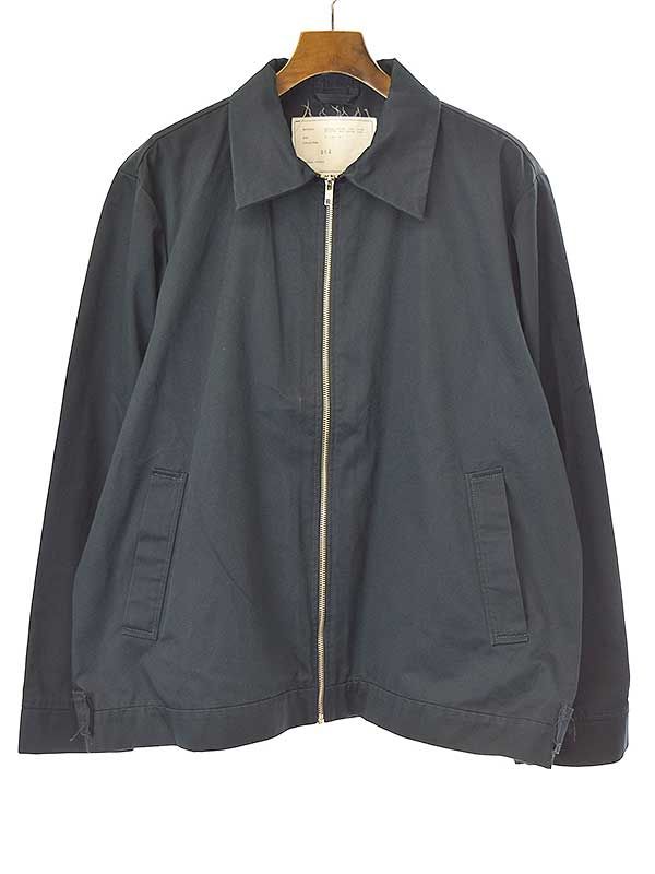 CAMIEL FORTGENS カミエルフォートヘンス 21AW SIMPLE JACKET コットンジップアップジャケット ネイビー M - メルカリ